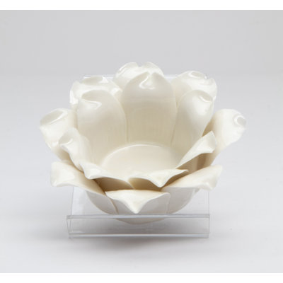 Porte-fleurs blanc