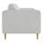 90.94‘’ Upholstered Sofa with Wood Legs-124000588