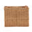 Cole and Grey Rattan Handmade Woven Brown Decorative and Functional Storage Basket with Leather Handles
