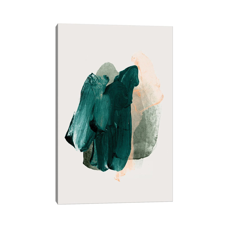 Emerald Green by LEEMO - Wrapped Canvas Gallery-Wrapped Canvas Giclée, 66.04 cm H x 45.72 cm W x 3.175 cm D