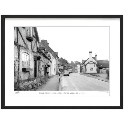 Chaddesley Corbett, Lower Village C1965 by Francis Frith - Single Picture Frame Print