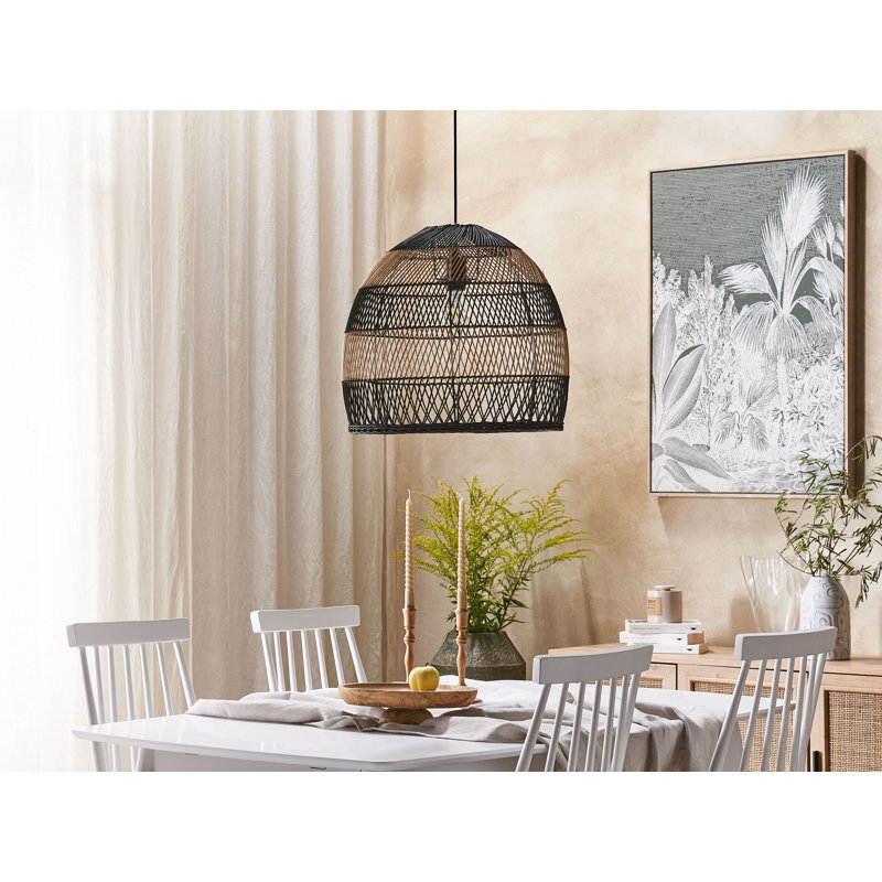 Onaway 1 - Light Natural Dome Pendant