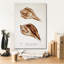 Toile épique Graffiti «Sienna Shell Collector 3» par Annie Warren, 18 po x 26 po-1961352472
