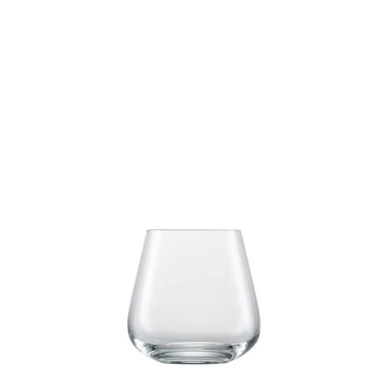 Vervino Double Old Fashioned Lead Free Crystal Whiskey Glass, 13.5 Oz