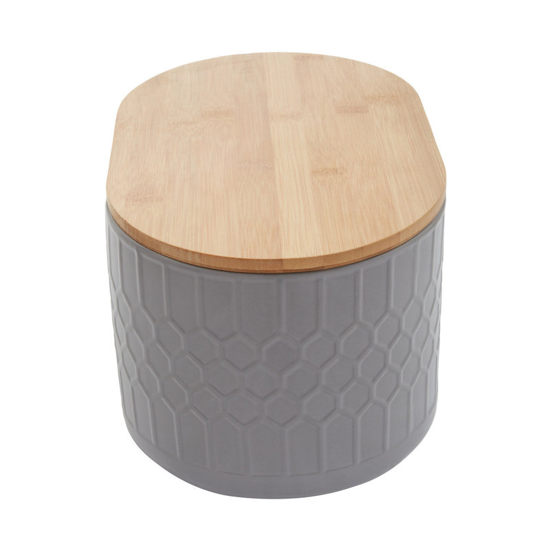 Geome Stoneware Jar