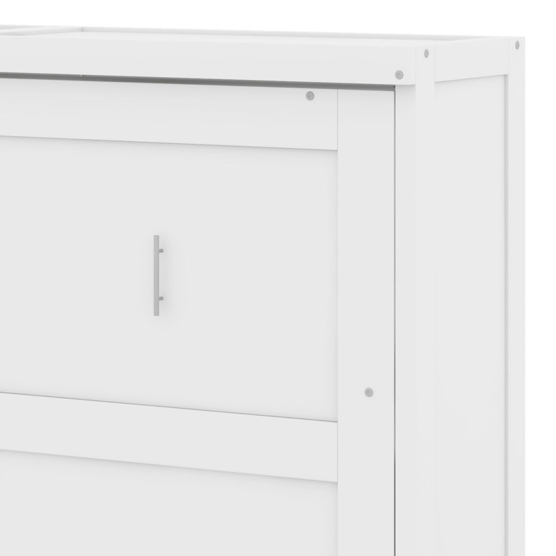 Lit escamotable qui se plie dans une armoire, White, Full / Double