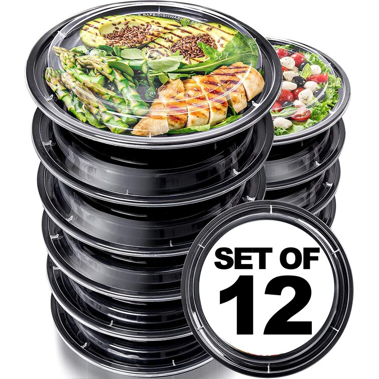 48 oz Round Meal Prep / Food Storage Container