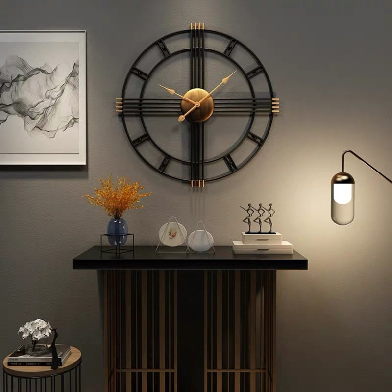 Arete Metal Wall Clock
