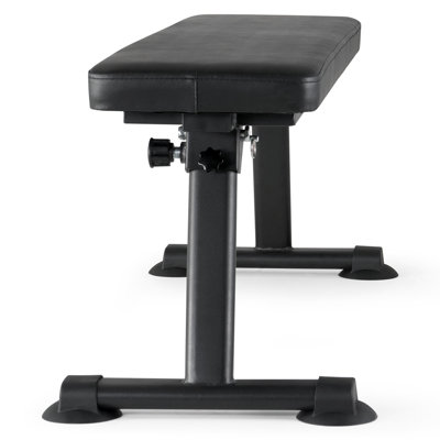 Banc de musculation plat, banc de musculation pliable, banc utilitaire pour l'entraînement complet du corps, banc de presse 1000 LBS pour la gymnastique à domicile, pour l'entraînement de poids polyvalent et les exercices abdominaux