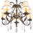 Chantilly 5 - Light Dimmable Empire Chandelier