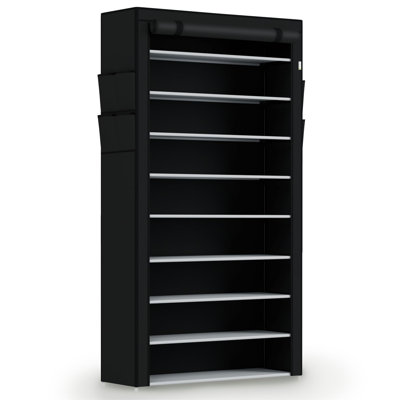 45 Pair Stackable Shoe Rack
