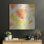 Art mural en métal «Windblown Poppies # 3» par Sheila Golden, Wrought Studio ™