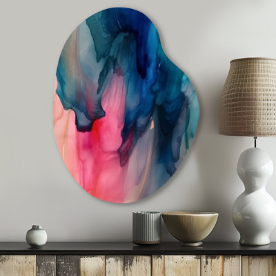 Cordaris - Abstract Pear Shape Assymterical Metal Wall Art