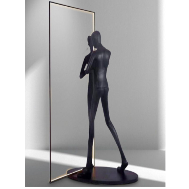 79'' Black LED Novelty Floor Lamp