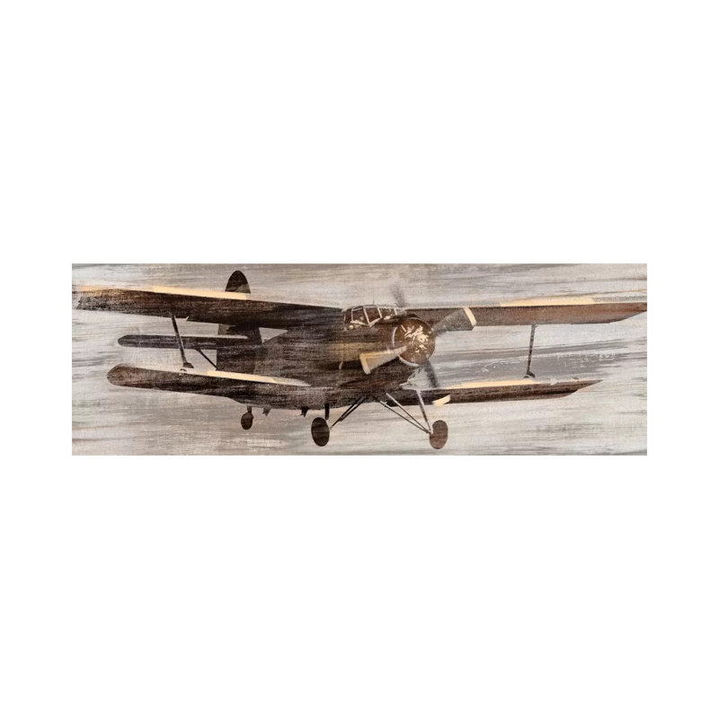 Craving Altitude by Edward Selkirk - Wrapped Canvas Panoramic Painting, 30.48 cm H x 91.44 cm W x 1.91 cm D