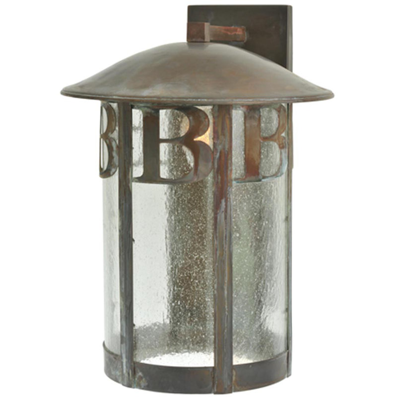 1 - Light Outdoor Wall Lantern, Yes