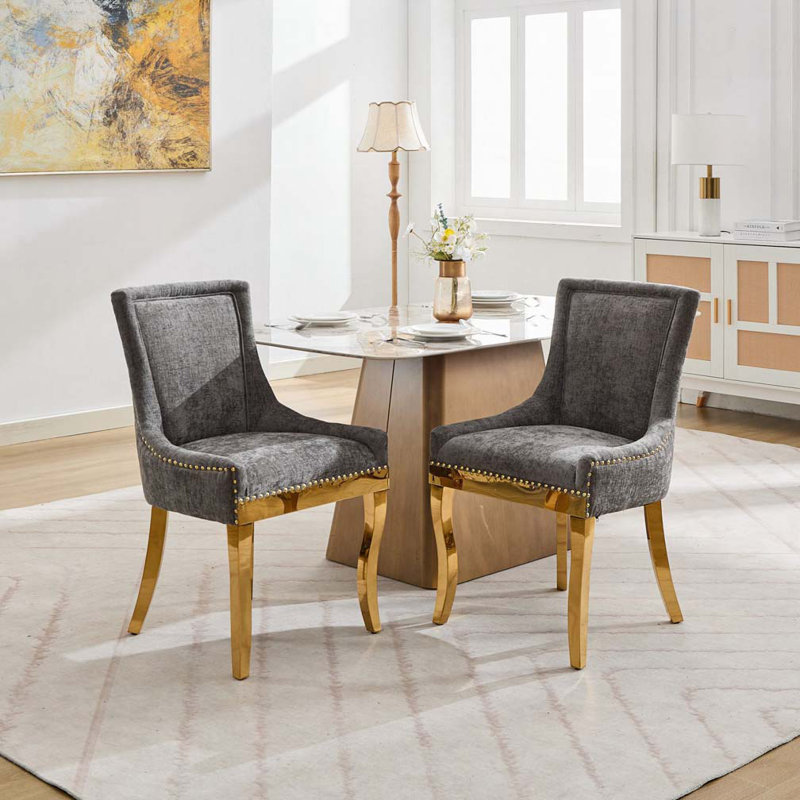 Chaise rembourrée Farmhouse, Beige