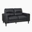 Ensemble de salon moderne en cuir fleur 3 pièces Upton-214466469