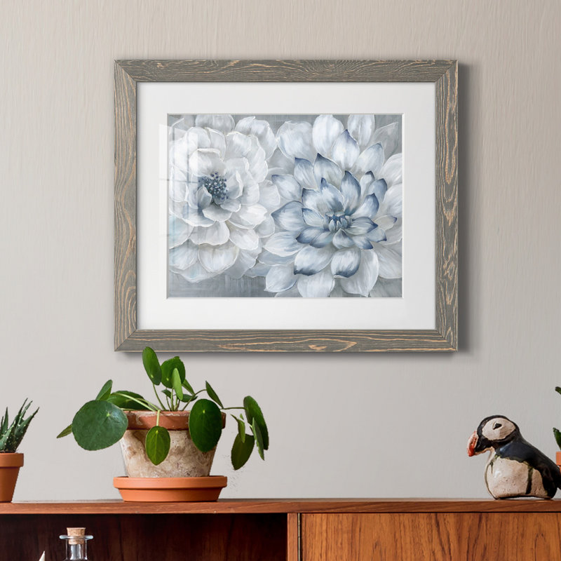 Best Friends par J Paul - reproduction d'art sur papier encadrée, H 17 po x l 20 po x P 1 po, Gris