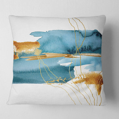 Abstract Throw Pillow