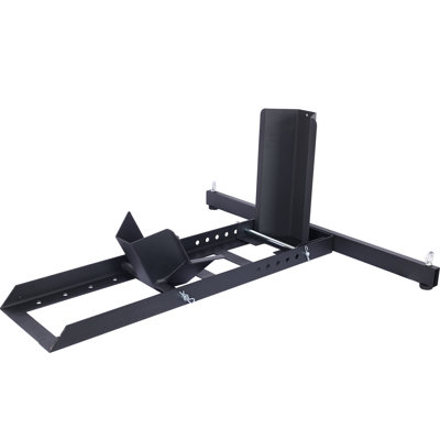 Capacité de 1 800 lb pour support de moto / cale de roue - Acier plaqué robuste ajustable, thermolaqué (résistant à la rouille), adaptateur de roue inclinable, 2 boucles pour les yeux, convient aux roues de 15 à 22 po, autoportant / montable pour plancher / camion / Remorque