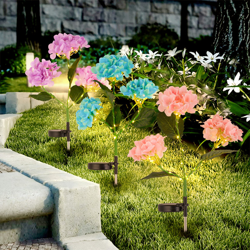 As Show Solar Powered Pathway Light