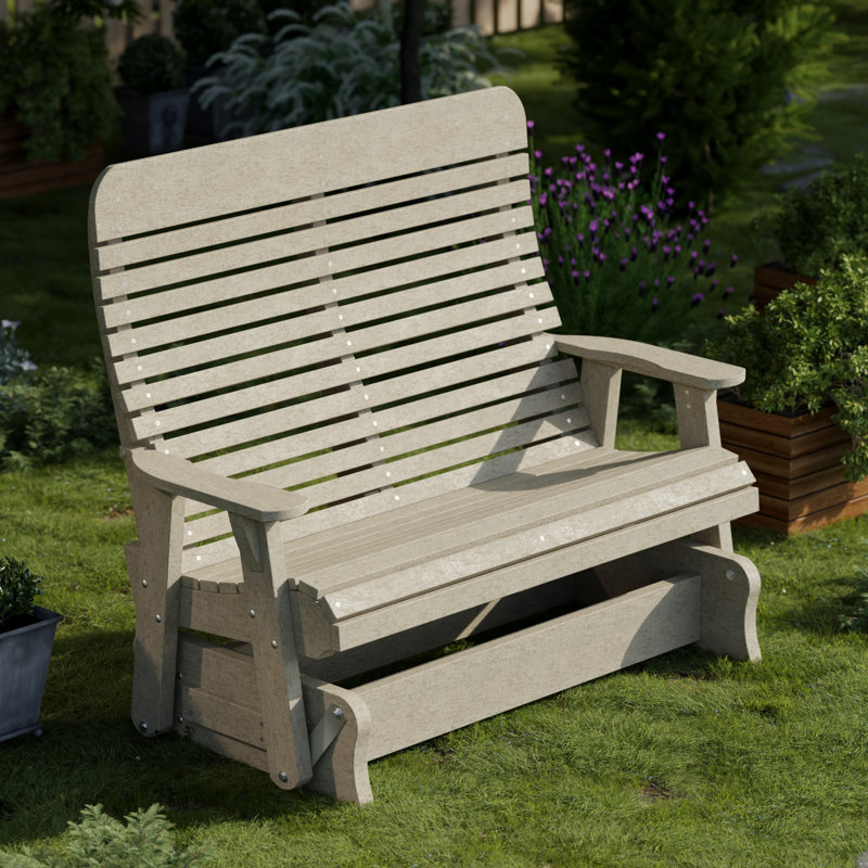 Fauteuil oscillant Signature, Bois patiné