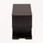 Meuble télé Prism Modern & Contemporary au fini brun foncé, l 35,24 po x P 11,69 po x H 14,4 po