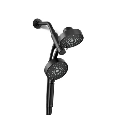 Kohler Purist 2-In-1 Multifunction Shower Combo Kit, Showerhead and Handshower, Three Spray Settings