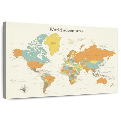 Adventures III Push Pin World Alvertia