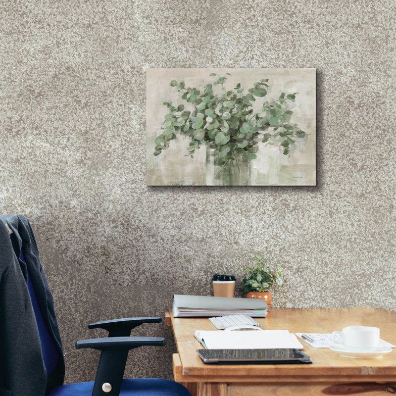  «Sc Parfum Eucalyptus neutre» par Danhui Nai, art mural sur toile, 18" H x 26" W