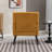 Tufted Upholstered Wide Back Armchair-582471468