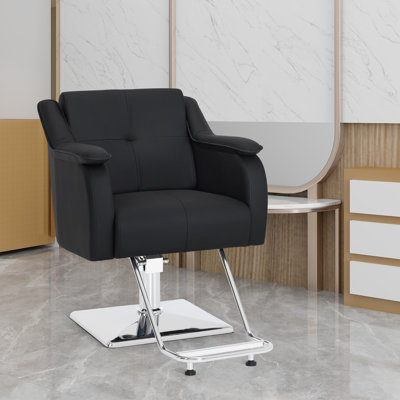 Swivel Salon Chair for Hair Stylist, Barber Chair with Height Adjustment for Spa and Hair Salon