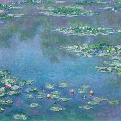 Monet Water Lilies III par Claude O. Monet