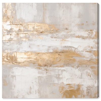 «Melted Gold Scape I» par Art Remedy