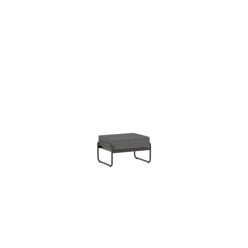 Repose-pieds d'extérieur en aluminium Oasis, Gris, Gris