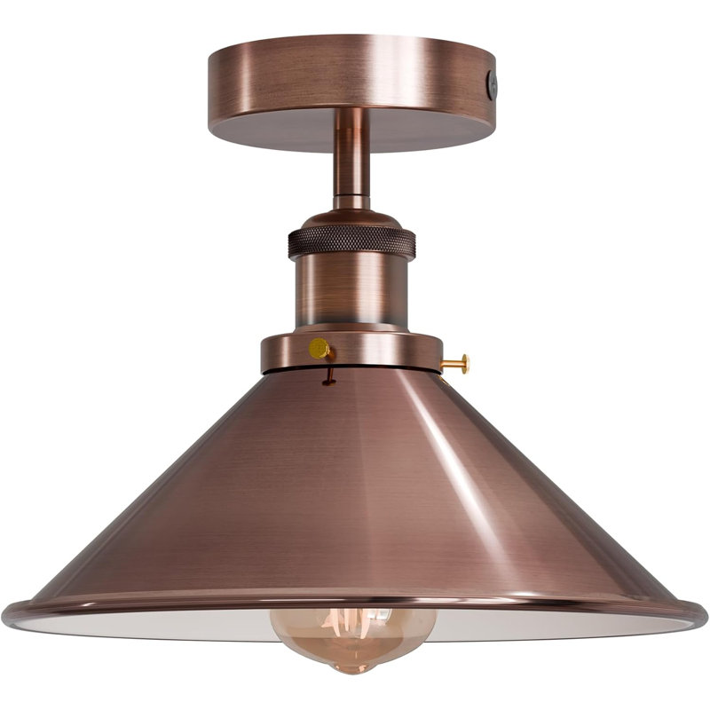 Semi Flush Mount, Copper