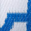 Tapis décoratif en treillis bleu shugar