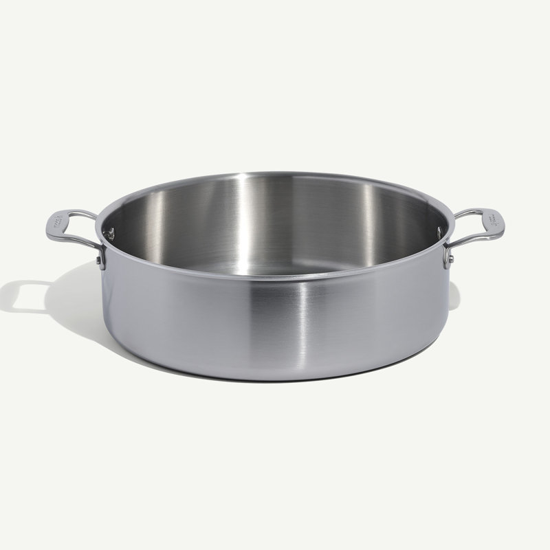 Stainless Clad 10 qt. Rondeau with Lid, 10 Qt.