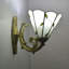 Double applique murale vitrail Tiffany