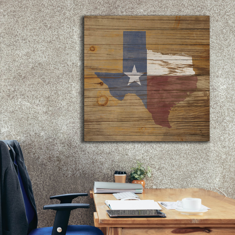 «Lone Star» par Sarah Adams, H 37 po x l 37 po x P 1,5 po