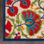 Lensing Floral Indoor / Outdoor Area Rug-1168401848