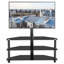 Multi-Function TV Stand Height Adjustable Bracket Swivel 3-Tier