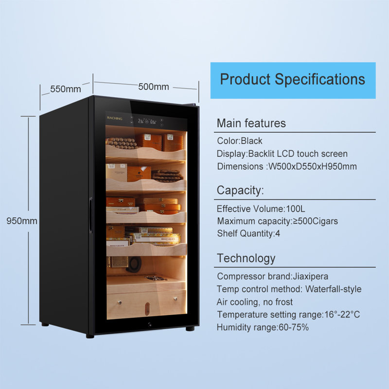 Humidificateur à cigares Raching Count