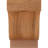 3 1/2"W x 6"H x 12"L Newport Smooth Rafter Tail, Western Red Cedar-72647003-64727911
