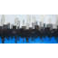 Blue city - 24"x48" Framed canvas