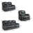 Kellogg 3-Piece Reclining Living Room Set With Microsuede Upholstery-108399339