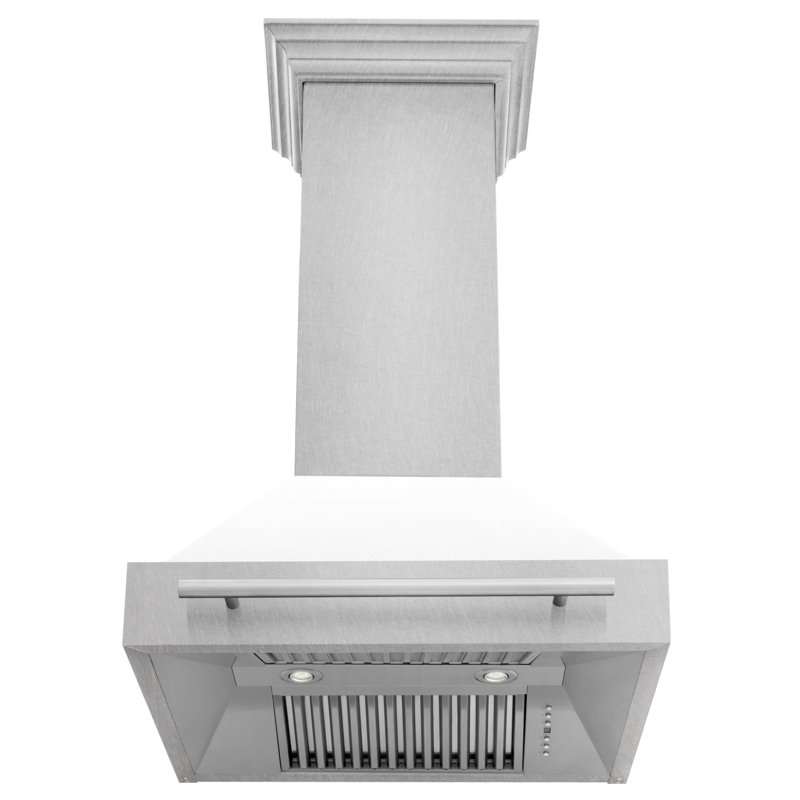 ZLINE 30" Fingerprint Resistant Stainless Steel Range Hood, Matte White