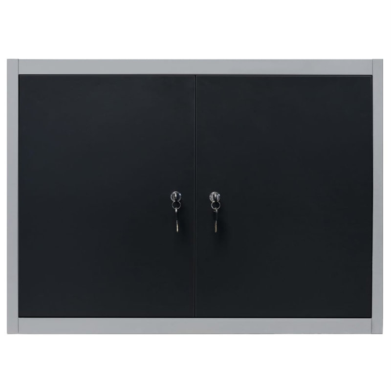 Lapidge Metal Single Storage Cabinet ( 23.6'' H x 31.5'' W x 7.5'' D)