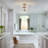 3-Light Seedy Glass Semi Flush Mount